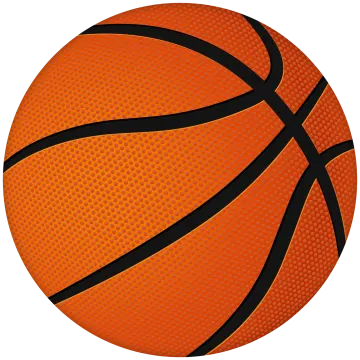 a basketball ball on a white background