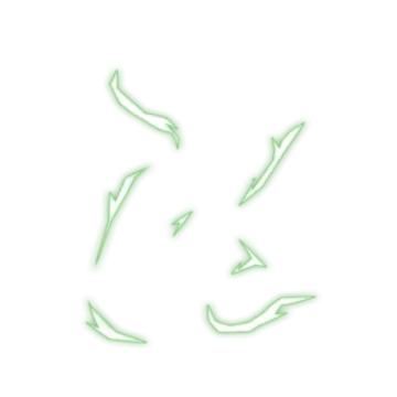 a white background with green arrows in the middle