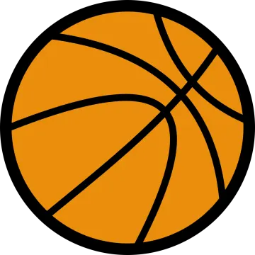 a basketball ball on a white background