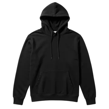 a picture of a black hoodie