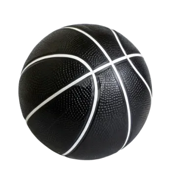 a basketball ball on a white background