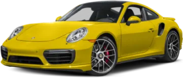 a yellow porsche sports car