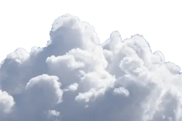 white clouds in the sky