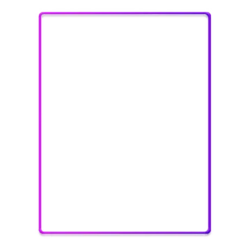 a purple frame on a white background