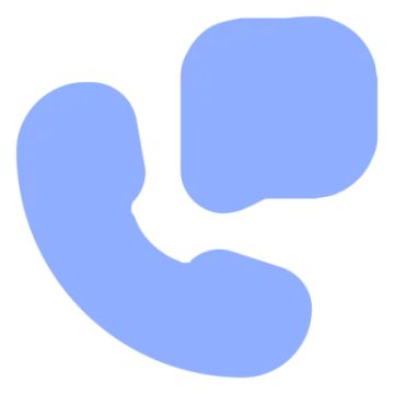 an image of a blue phone
