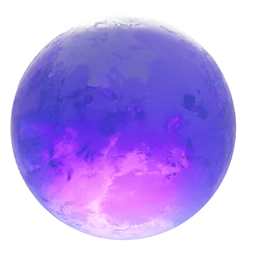 an image of the moon with a purple hue
