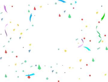 a white background with colorful contros