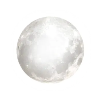 an image of the moon on a white background