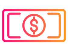 an image of a camera with a dollar sign on it