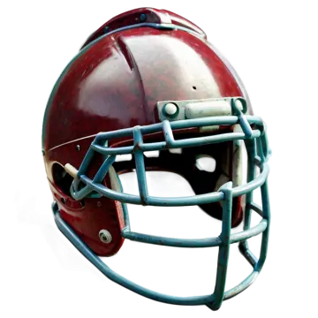 a football helmet on a white background