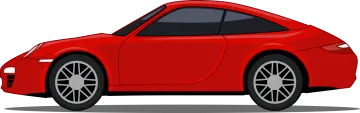 a red sports car