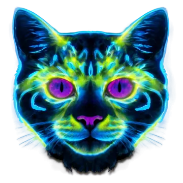 a close up of a cat's face
