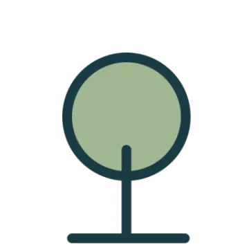 a green globe icon on a white background