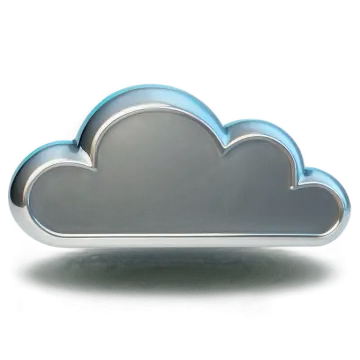 a cloud shaped cookie cutter on a white background
