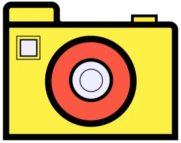 an image of a yellow camera