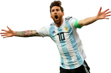 a man with his arms outstretched in the air