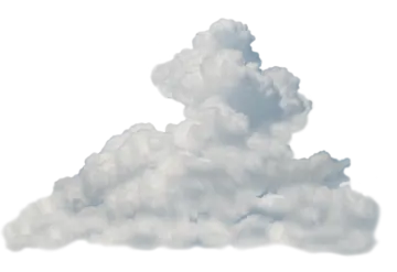 a cloud in the sky