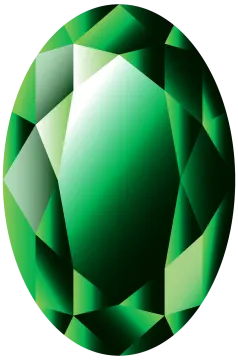 a green diamond