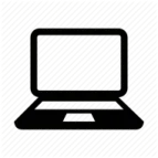 an icon of a laptop