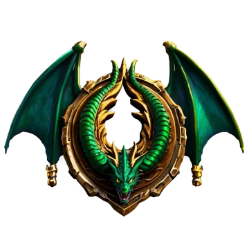 an image of a green dragon on a white background