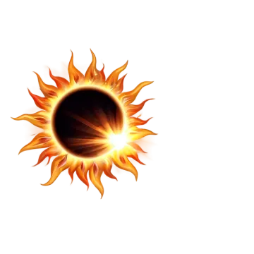 a black hole in the middle of a white background