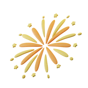 an orange and yellow flower on a white background