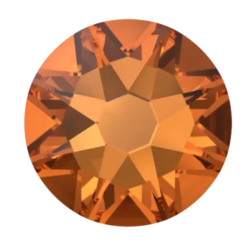 an orange diamond on a white background