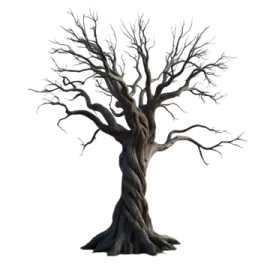 a dead tree with no leaves on it
