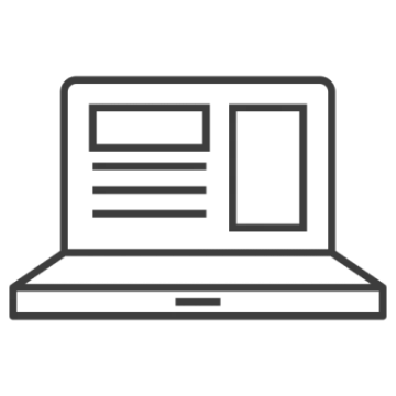a laptop with a document on it