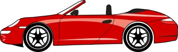 a red sports car
