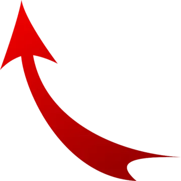 a red arrow pointing upward to the right