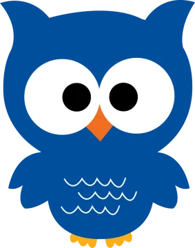 an image of an owl with big eyes