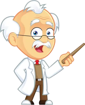 an old man with glasses and a pointer