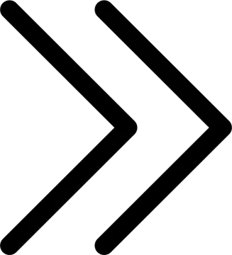 a black and white arrow icon