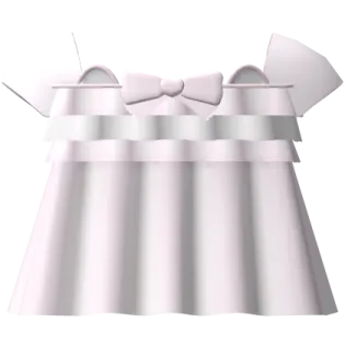 a white box with a bow on top