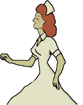 an image of a woman in a white dress