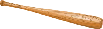 a drawing of a baseball bat
