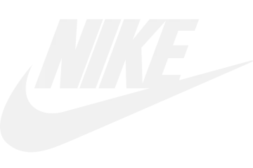 the nike logo on a white background