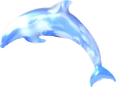 a dolphin jumping out of the water