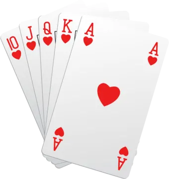 four of hearts playing cards