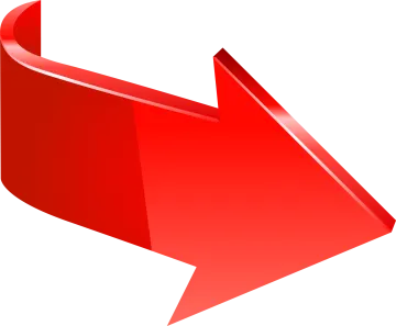 a red arrow icon on a white background