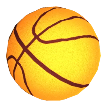 a basketball ball on a white background