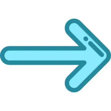 a blue arrow pointing to the right