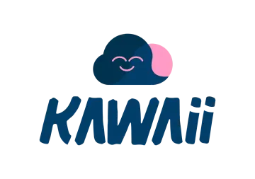 the logo for kawii
