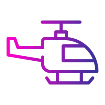 a helicopter icon