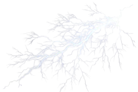 a drawing of a lightning