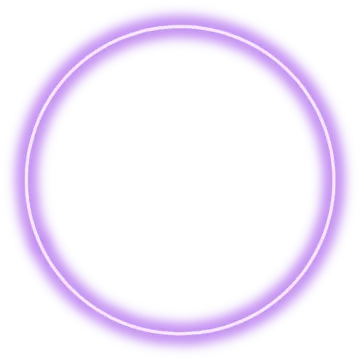 a purple circle on a white background