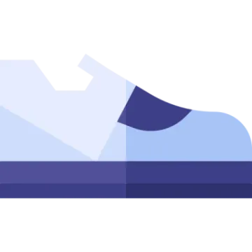 a pair of shoes on a white background
