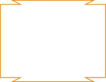 a square frame with an orange border