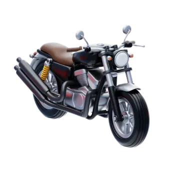 an image of a motorcycle on a white background